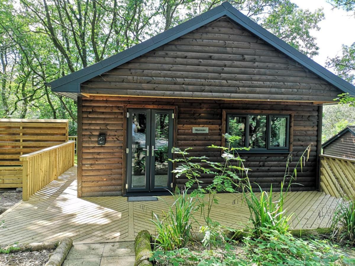 Bluestone-Hot Tub-Woodlandlodges-Pembrokeshire-Tenby Кармартън Екстериор снимка